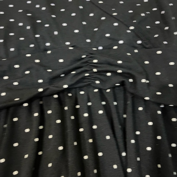 Torrid Polka Dot Tank Top with Handkerchief Hem - Picture 3 of 8